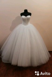 Абсолютно новое свадебное платье